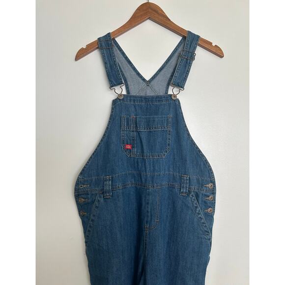 Dickies Women's Relaxed Fit Bib Overalls size S - Picture 4 of 5